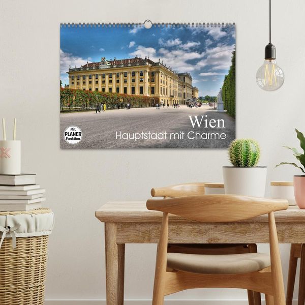 Produktbild: Wien - Haupstadt mit Charme (Wandkalender 2026 DIN A3 quer), CALVENDO Monatskalender