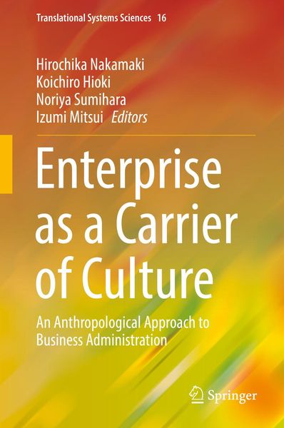 Produktbild: Enterprise as a Carrier of Culture