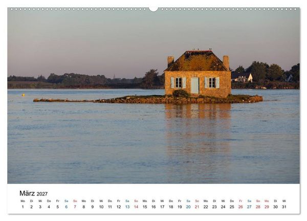 Produktbild: Das Morbihan - ein Ausflug in den S&uuml;den der Bretagne (hochwertiger Premium Wandkalender 2027 DIN A2 quer), Kunstdruck in Hochglanz