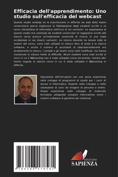 Produktbild: Efficacia dell'apprendimento: Uno studio sull'efficacia del webcast