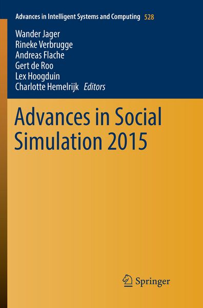 Produktbild: Advances in Social Simulation 2015