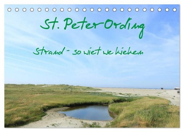 Produktbild: St. Peter-Ording (Tischkalender 2026 DIN A5 quer), CALVENDO Monatskalender