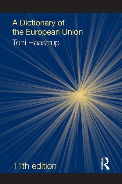 Produktbild: A Dictionary of the European Union