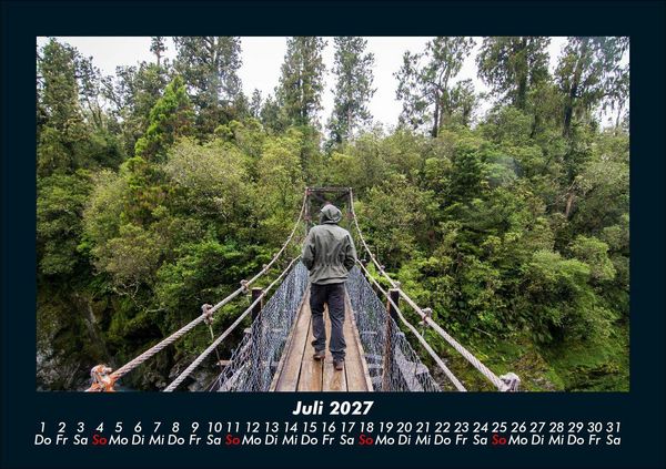 Produktbild: Wanderlust 2027 Fotokalender DIN A5
