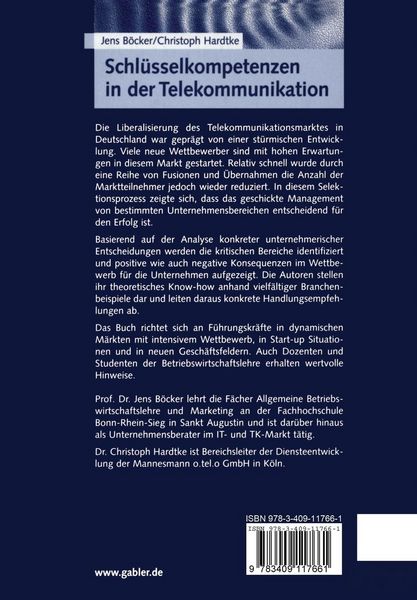 Produktbild: Schl&uuml;sselkompetenzen in der Telekommunikation