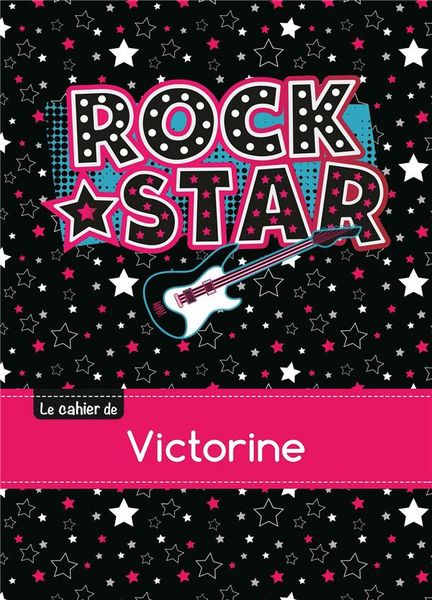 Produktbild: Cahier victorine blanc,96p,a5
