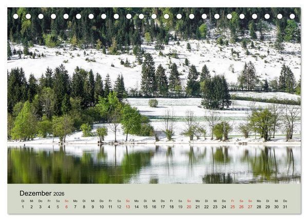 Produktbild: Mittelfranken - Das fr&auml;nkische Seenland (Tischkalender 2026 DIN A5 quer), CALVENDO Monatskalender