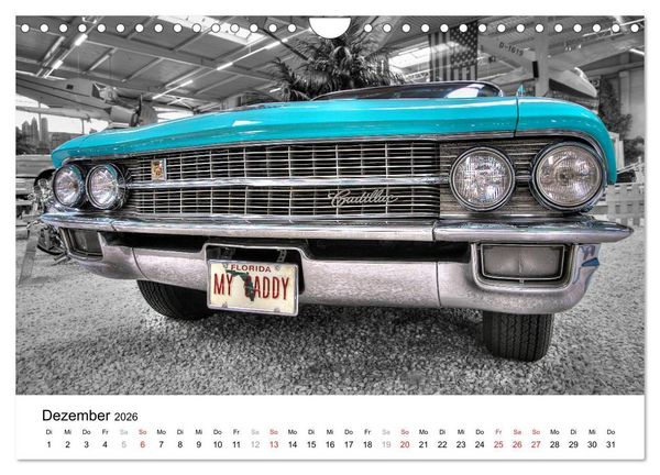 Produktbild: Classic Dream Cars (Wandkalender 2026 DIN A4 quer), CALVENDO Monatskalender