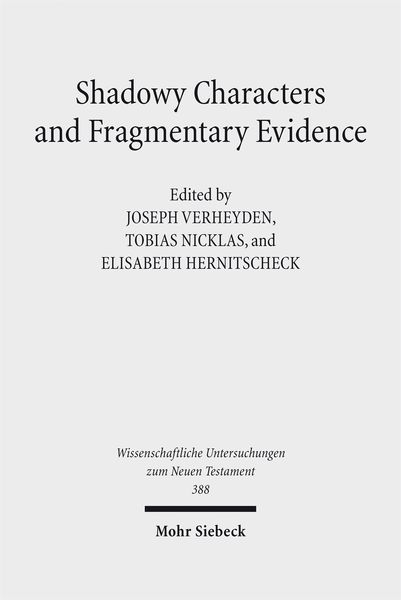 Produktbild: Shadowy Characters and Fragmentary Evidence