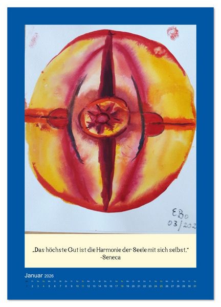 Produktbild: Ur-Verbundenheit - Bilder f&uuml;r die Seele (hochwertiger Premium Wandkalender 2026 DIN A2 hoch), Kunstdruck in Hochglanz