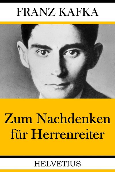 Produktbild: Zum Nachdenken f&uuml;r Herrenreiter