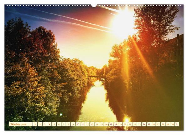 Produktbild: LEIPZIG urcool (Wandkalender 2026 DIN A2 quer), CALVENDO Monatskalender
