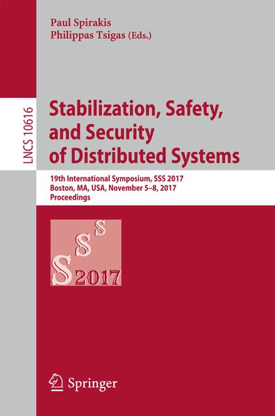 Produktbild: Stabilization, Safety, and Security of Distributed Systems