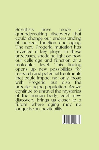 Produktbild: New Progeria Mutation Reveals Key Player in Nuclear Function and Aging