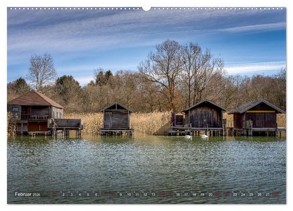 Produktbild: F&uuml;nf-Seen-Land (hochwertiger Premium Wandkalender 2026 DIN A2 quer), Kunstdruck in Hochglanz