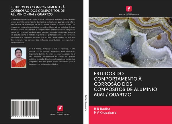 Produktbild: Estudos Do Comportamento &Agrave; Corros&atilde;o Dos Comp&oacute;sitos De Alum&iacute;nio 6061 / Quartzo