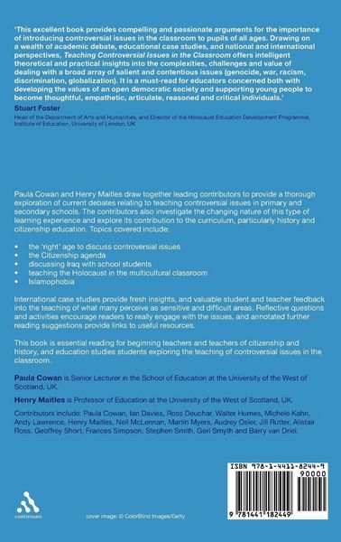 Produktbild: Teaching Controversial Issues in the Classroom