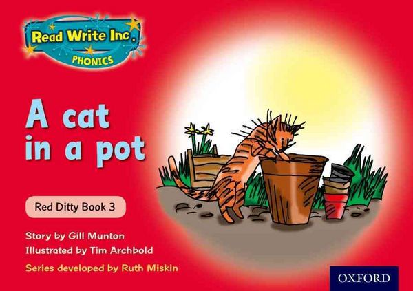 Produktbild: Miskin, R: Read Write Inc. Phonics: Red Ditty Book 3 a Cat i