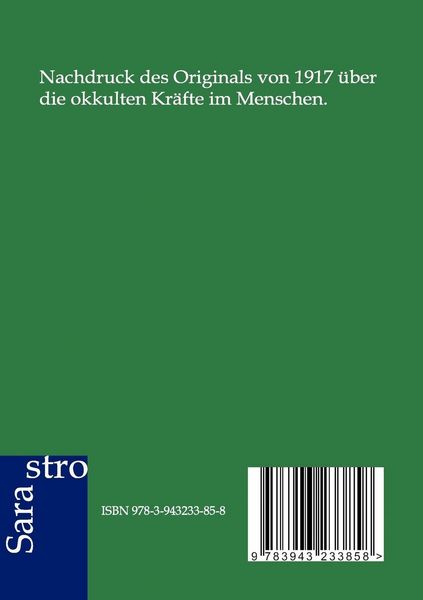 Produktbild: Lehrbuch zur Entwicklung der okkulten Kr&auml;fte im Menschen
