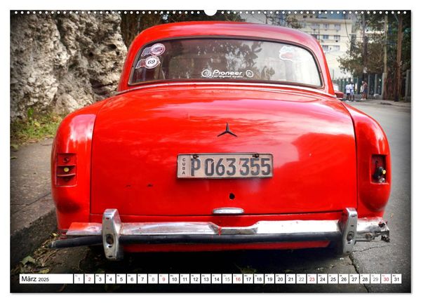Produktbild: Mercedes-Benz Typ 180 - Ein deutscher Klassiker in Kuba (hochwertiger Premium Wandkalender 2025 DIN A2 quer), Kunstdruck in Hochglanz