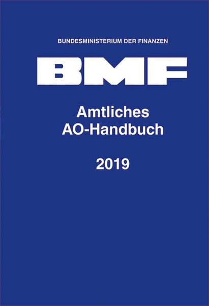 Produktbild: Amtliches AO-Handbuch 2019