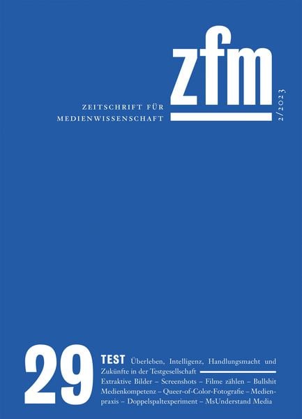 Produktbild: Zeitschrift f&uuml;r Medienwissenschaft 29