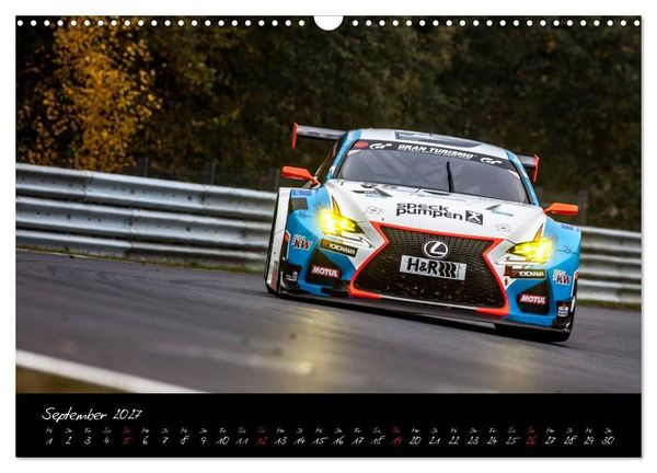 Produktbild: EMOTIONS ON THE GRID - VLN Langstreckenmeisterschaft N&uuml;rburgring (Wandkalender 2027 DIN A3 quer), CALVENDO Monatskalender