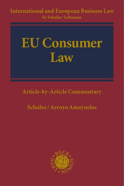 Produktbild: EU Consumer Law