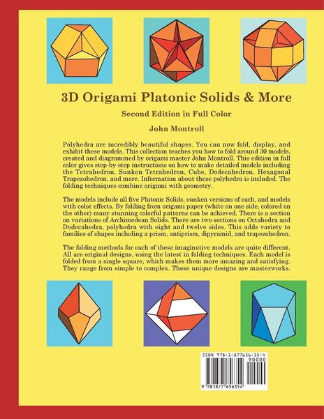 Produktbild: 3D Origami Platonic Solids & More