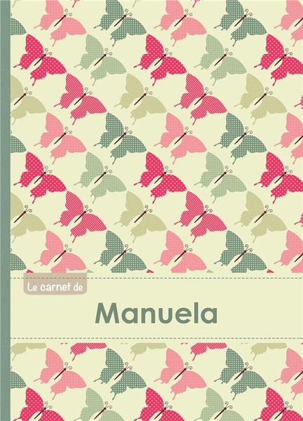 Produktbild: Carnet manuela lignes,96p,a5