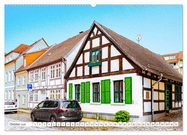 Produktbild: Hansestadt Anklam. Das Tor zur Insel Usedom (hochwertiger Premium Wandkalender 2026 DIN A2 quer), Kunstdruck in Hochglanz