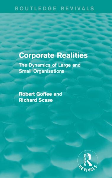 Produktbild: Corporate Realities (Routledge Revivals)