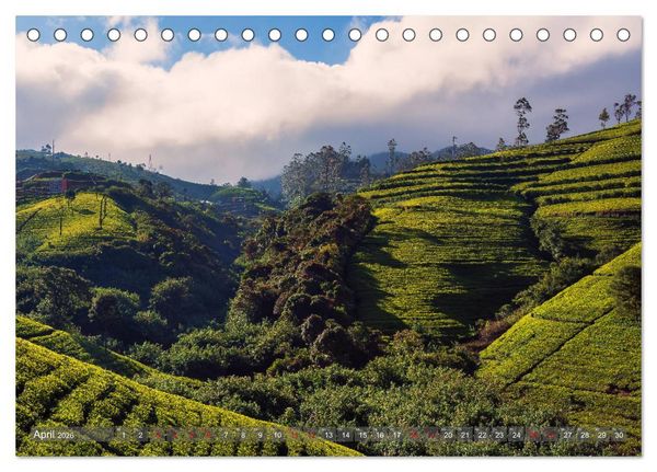Produktbild: Reise nach Sri Lanka (Tischkalender 2026 DIN A5 quer), CALVENDO Monatskalender