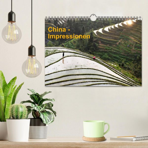 Produktbild: China-Impressionen (Wandkalender 2026 DIN A4 quer), CALVENDO Monatskalender