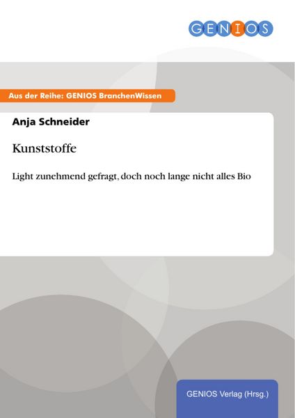 Produktbild: Kunststoffe
