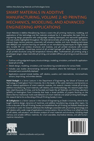 Produktbild: Smart Materials in Additive Manufacturing, volume 2