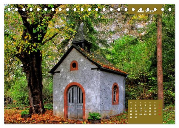 Produktbild: Die Eifel und ihre Regionen - Die Vulkaneifel (Tischkalender 2026 DIN A5 quer), CALVENDO Monatskalender