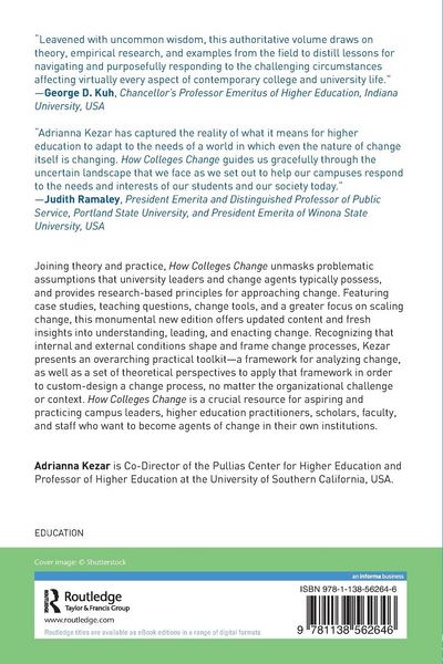Produktbild: How Colleges Change