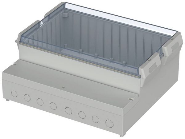 Produktbild: Bopla REGLOCARD RCP 2500 Wand-Geh&auml;use 257 x 217 x 132.5 ABS, Polycarbonat Hellgrau 1St.