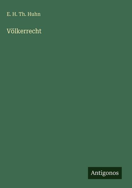 Produktbild: V&ouml;lkerrecht