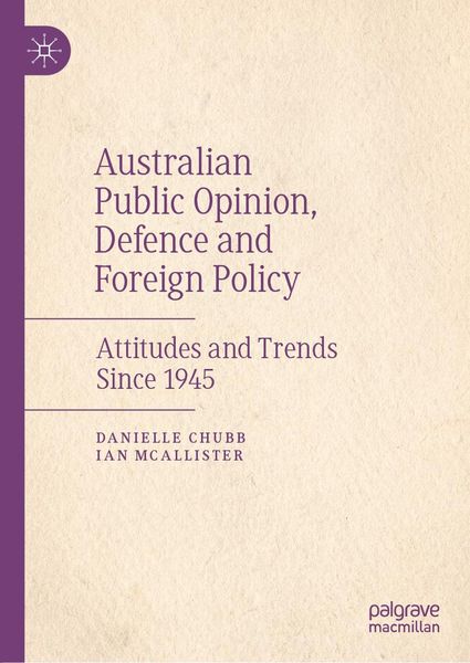 Produktbild: Australian Public Opinion, Defence and Foreign Policy