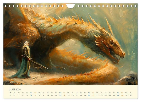 Produktbild: Helden der Weltliteratur (Wandkalender 2026 DIN A4 quer), CALVENDO Monatskalender