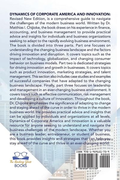 Produktbild: Dynamics Of Corporate America & Innovation