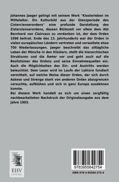 Produktbild: Klosterleben im Mittelalter