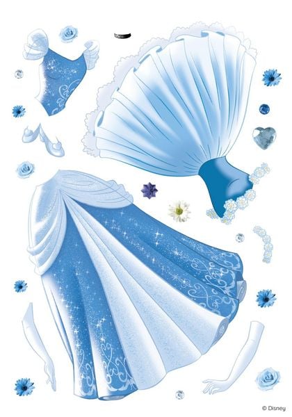 Produktbild: Disney Prinzessin: Mein liebster Styling-Spa&szlig;: Stickern, Malen, Stylen