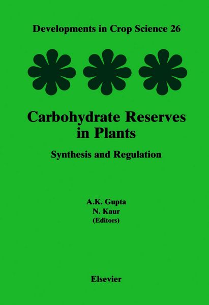 Produktbild: Carbohydrate Reserves in Plants - Synthesis and Regulation