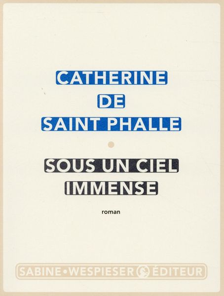 Produktbild: Sous un ciel immense