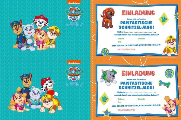 PAW Patrol Mitmachbuch: Meine Schnitzeljagd
