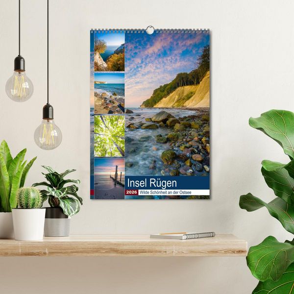 Produktbild: Insel R&uuml;gen - Wilde Sch&ouml;nheit an der Ostsee (Wandkalender 2026 DIN A3 hoch), CALVENDO Monatskalender