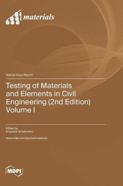 Produktbild: Testing of Materials and Elements in Civil Engineering (2nd Edition)